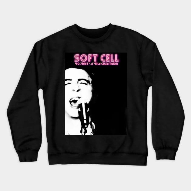 Soft Cell - A Wild Celebration Crewneck Sweatshirt by Moodyb102